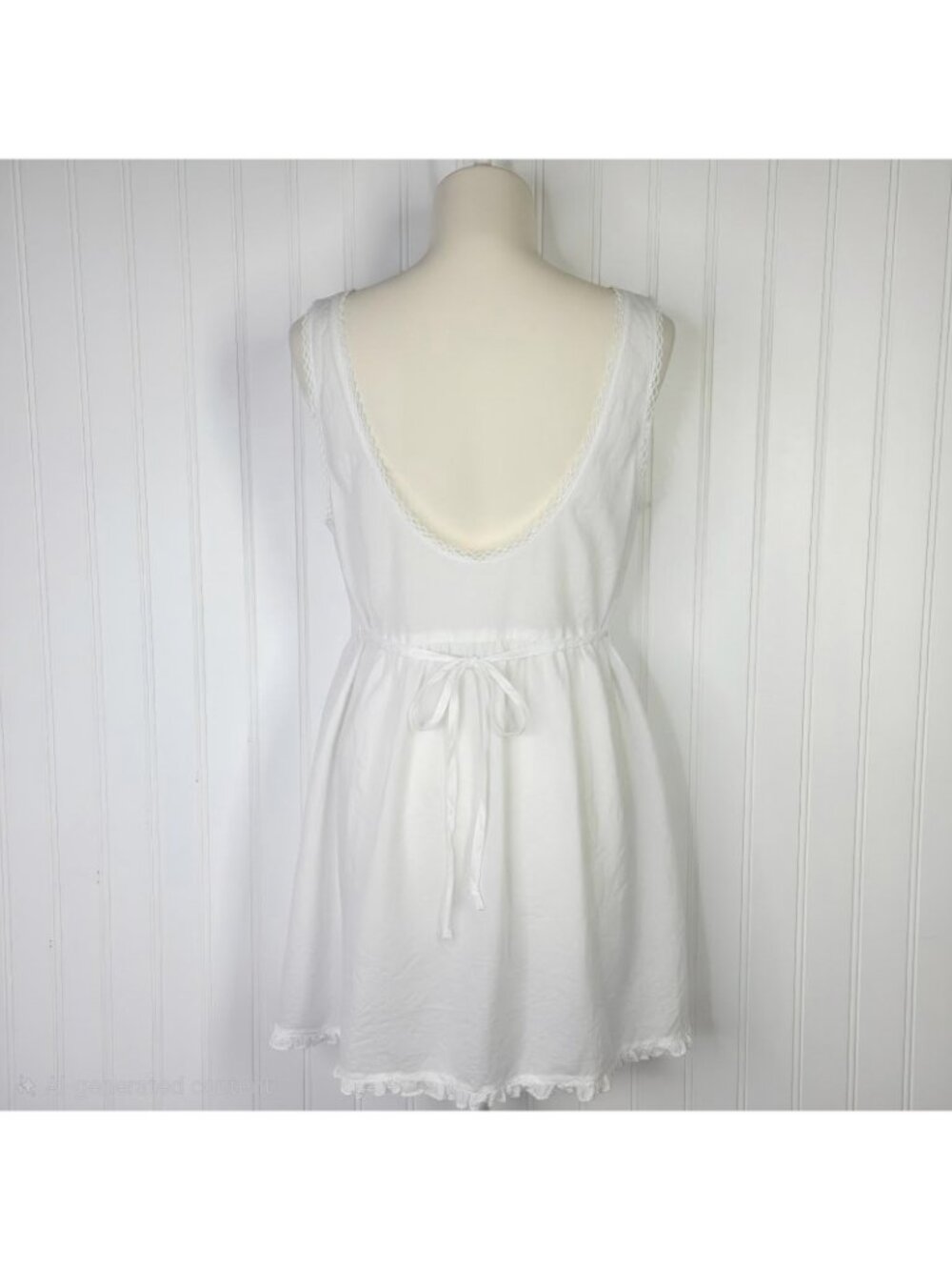 Victorias Secret Vintage Country Top Small White Camisole Milkmaid Cottage Y2K - Picture 4 of 11